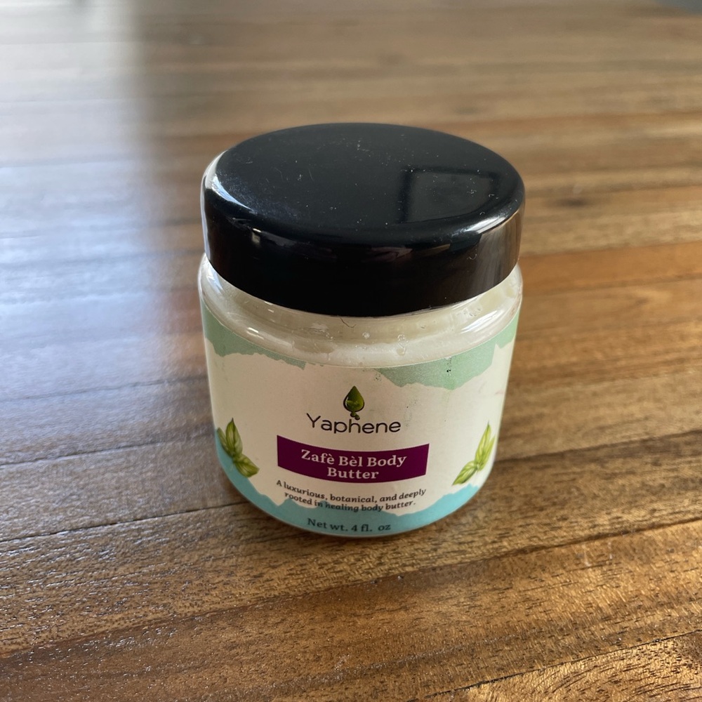🩷Sale🩷Yaphene Zafe Bel Body Butter - Stapleton Gardens, St. Kitts - NWOT - 4 oz